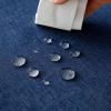 Linen-Look Tablecloth 0.8 x 4 m, Rectangular, Navy Blue view 2