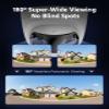 ANNKE 3K Lite H.265+ 8-Channel DVR Outdoor Security Camera Set, 1 Analog Wired 3K Dual-Lens Camera, Person/Vehicle Detection, Color Night Vision, IP67, 1TB Hard Drive view 2