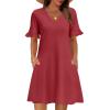 Women's Summer Muslin Dress, Long Floral Wrap Midi Dress view 1