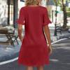 Women's Summer Muslin Dress, Long Floral Wrap Midi Dress view 3