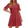 Women's Summer Muslin Dress, Long Floral Wrap Midi Dress view 4