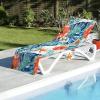 Quick-Drying, Absorbent Pool Lounger Cover, 211 x 74 cm view 3