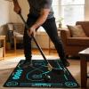 Ice Hockey Training Mat, Large Portable Precision Dribbling Aid view 3
