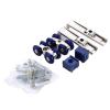 Replacement Rollers for Shower Enclosure Doors, 4-Wheel Sliding Door Hangers, 30 kg view 1