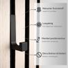 Clothes Hooks for Acoustic Panels with Click System view 3