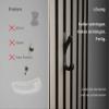 Clothes Hooks for Acoustic Panels with Click System view 4
