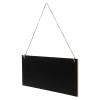 YARNOW Small Erasable Hanging Chalkboard, Rectangular Sign with Wear-Resistant Surface for Kitchen and Living Room Décor view 1