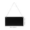 YARNOW Small Erasable Hanging Chalkboard, Rectangular Sign with Wear-Resistant Surface for Kitchen and Living Room Décor view 2
