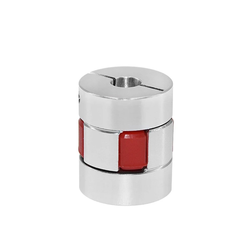 Flexible Lead Screw Coupling, Aluminum Plum Coupling, D25, L30, Motor Connection, 3D Printer Coupling (8 x 8 mm)