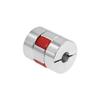 Flexible Lead Screw Coupling, Aluminum Plum Coupling, D25, L30, Motor Connection, 3D Printer Coupling (8 x 8 mm) view 2