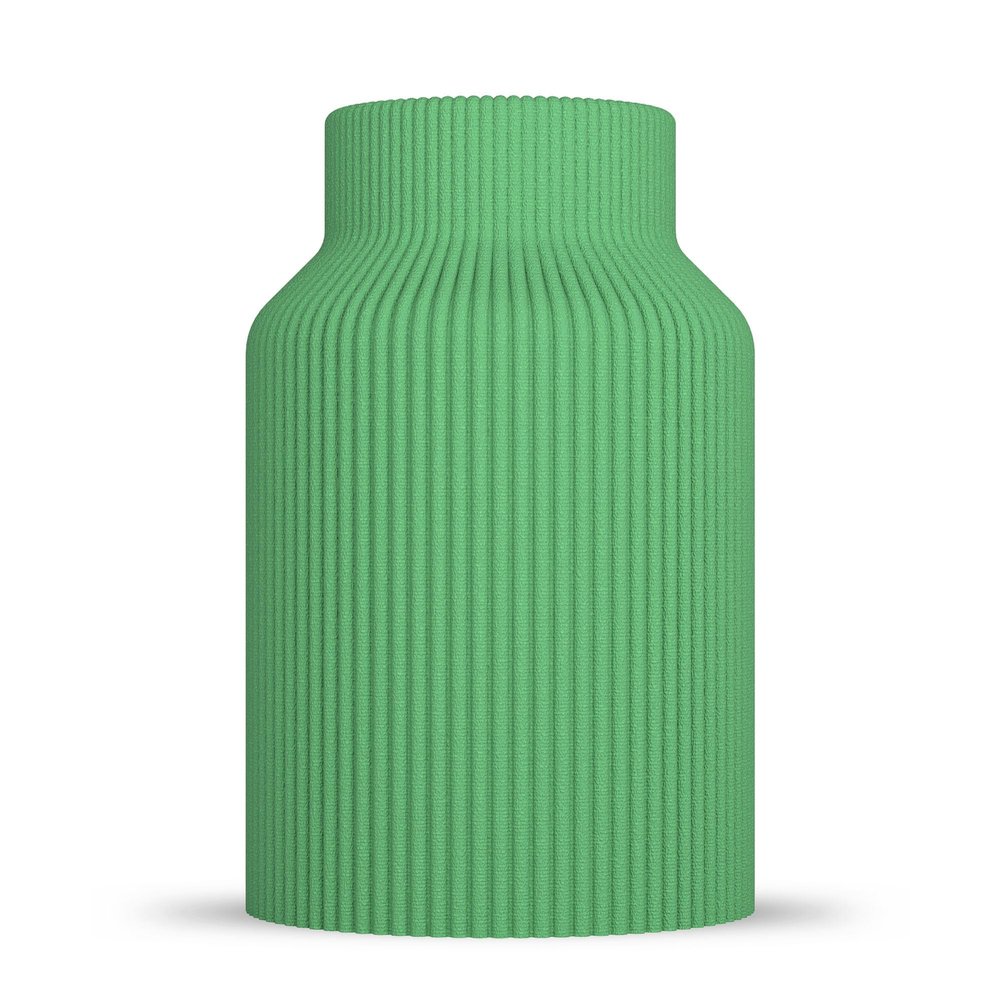 ebenkunst Rabella Vase, 15 cm, Shatterproof, Modern Forest