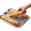 French Baguette Baking Pan for Homemade Sandwiches view 1