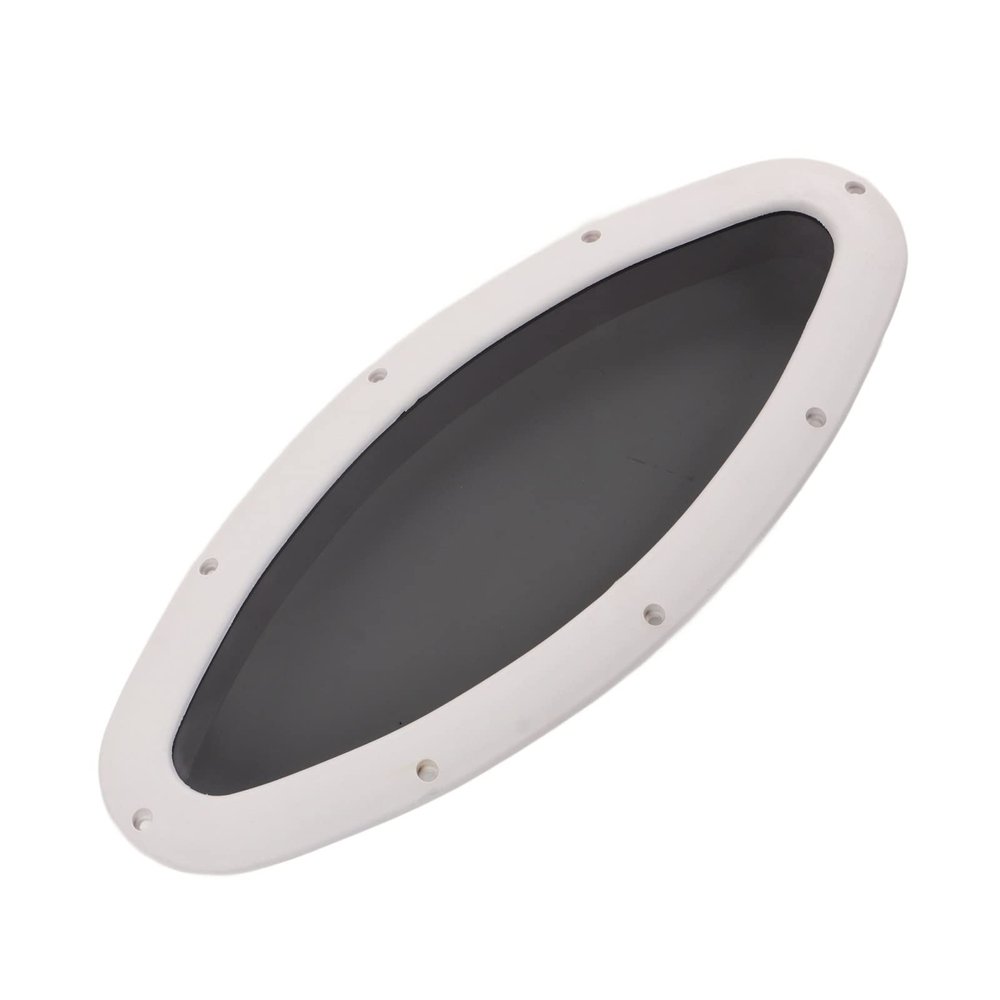 AKLOSIPY 200 mm Oval Portlight for Yachts, Boat Cabins, Storage Rooms, and Conference Rooms