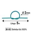 KBBB Elastic Cord 3mm x 5m - Turquoise view 2