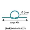 KBBB Elastic Cord 3mm - 4m - 549 Turquoise view 2