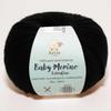 Baby Merino Extrafine Art'is Yarn 100% Wool | Mulesing-Free & Superwash (50g / 200m) (150 Black) view 1