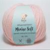 Merino Soft Art'is Yarn 100% Wool, Mulesing-Free & Superwash (50g / 120m) (24 Baby Pink) view 1