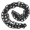 VALICLUD Black Plastic Link Chain, 10 mm, 5 m, Cuttable and Reusable view 1