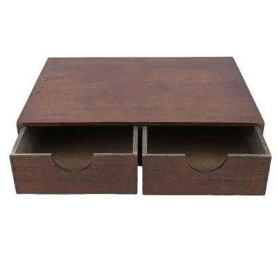 Aramox Coffee Capsule Drawer and Coffee Machine Stand, Composite Wood