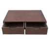 Aramox Coffee Capsule Drawer and Coffee Machine Stand, Composite Wood view 1