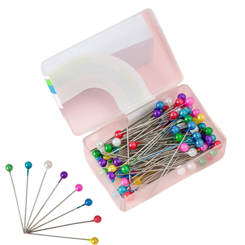 Quilt Pins | 100 pcs with 3.81 cm Colored Heads