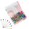 Quilt Pins | 100 pcs with 3.81 cm Colored Heads view 1