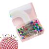 Ceprznvey Sewing Pins | 100 Count with 3.81 cm Pearl Head view 1