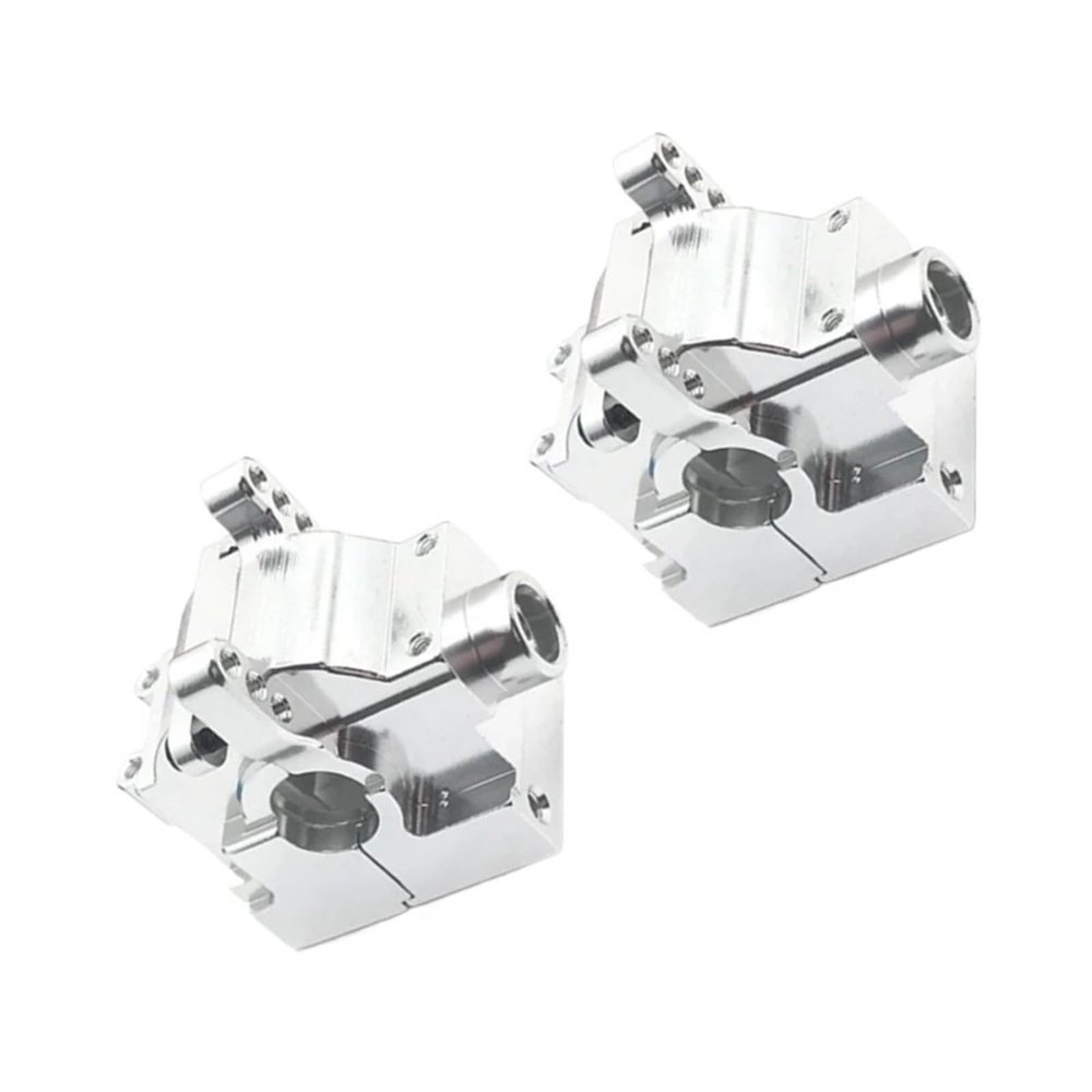 RC Crawler Gearbox Housings Compatible with JLB Cheetah 11101/21101 J3, 2-Piece Metal Set