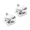 RC Crawler Gearbox Housings Compatible with JLB Cheetah 11101/21101 J3, 2-Piece Metal Set view 1