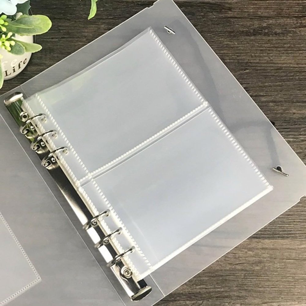 EasyByMall A5 Binder Sleeves - 10 Pack