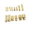 RC Gold-Plated Bullet Banana Plug Connectors, Male/Female, 6.0 mm, 5 Pairs view 2
