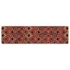 vidaXL MARSA Runner Rug Multicolored 80 x 350 cm Polyester and PVC view 1