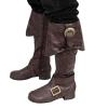Medieval Renaissance Slip-On Ankle Boots for Men and Women view 2