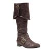 Medieval Renaissance Slip-On Ankle Boots for Men and Women view 3