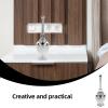 Decorative Empty Holy Water Bottle, Glass and Zinc Alloy view 3