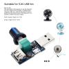 ZEPFJHE USB Fan Speed Controller, 4V–12V, Manual Multi-Level Control view 2