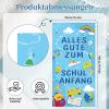 Back to School Decoration Banner, Best Wishes for School Start 90 x 185 cm view 2