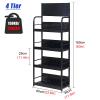 Freestanding Snack Rack, 3/4/5-Tier Spice & Beverage Stand view 2