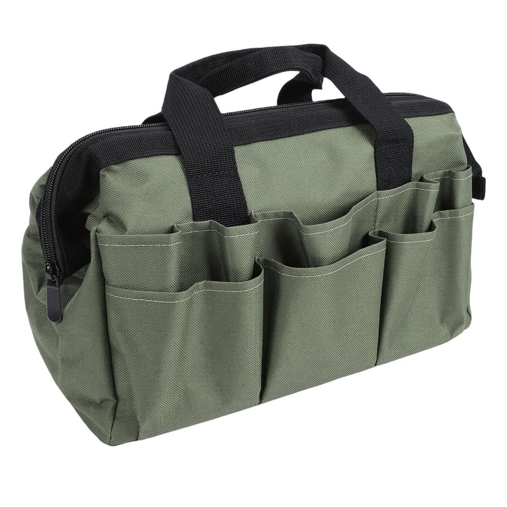 Annadue Work Apron for Garden Tool Enthusiasts with Secure Fastening System, Snap Buttons, and Adjustable Straps