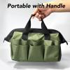 Annadue Work Apron for Garden Tool Enthusiasts with Secure Fastening System, Snap Buttons, and Adjustable Straps view 3