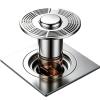 Shower Drain - 3.39x2.76 Inches Odor Control view 1