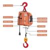 ERSINIAN Portable Cordless Electric Hoist with Remote Control and Overload Protection, 200 kg Capacity, 5 m/min view 4