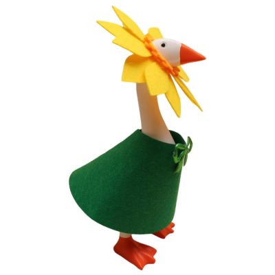 Desk Goose Outfit Figurine Set