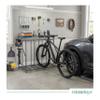 Relaxdays Floor Bike Rack for 4 Bikes, Anthracite view 2