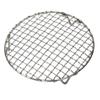 Round BBQ Grill Grate, 304 Stainless Steel, Reusable, Fire Pit Grate with Legs, Nonstick, Multifunctional Steaming and Cooling Rack, 42.5 cm view 1