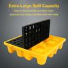 Generic Chemical-Resistant Spill Containment Tray with Removable Grating view 3
