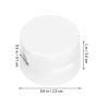 Healvian 6-Pack Magnetic ABS Cable Clips with Adhesive Backing, White view 2
