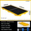 Heavy-Duty Leak-Proof Spill Containment Tray for Oil and Chemicals, 72 x 72 x 16 cm view 2