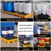 Heavy-Duty Leak-Proof Spill Containment Tray for Oil and Chemicals, 72 x 72 x 16 cm view 3