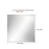 Double-Sided Aluminum Foil with Embossed Effect, Silver, 1 Set view 2